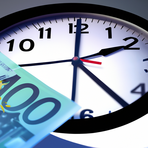 תמונה הממחישה שעון וכסף, המסמלת יעילות בזמן ובעלות.